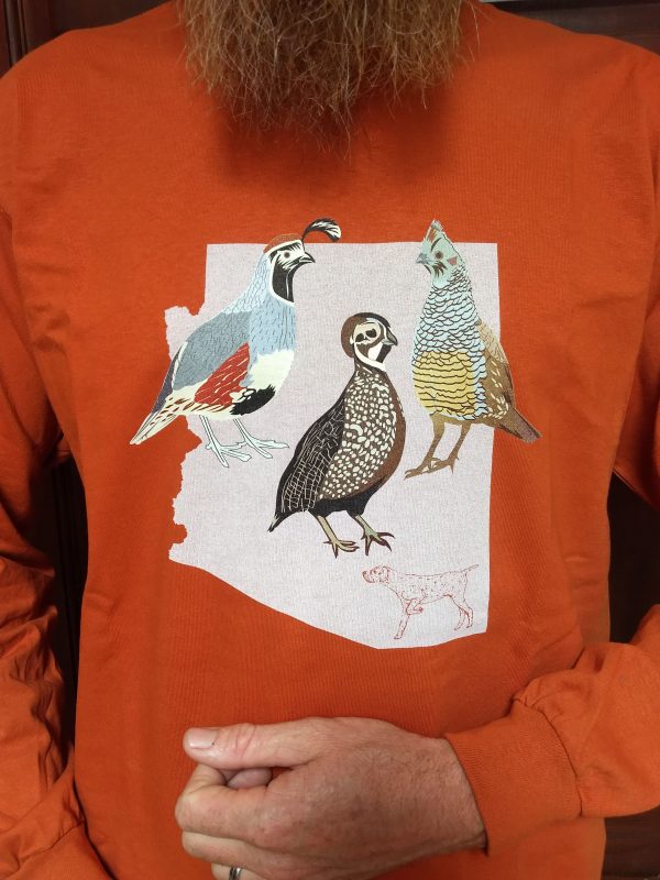 Arizona quail shirt