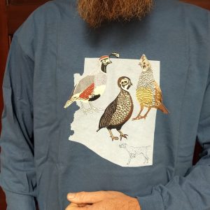 Arizona quail shirt