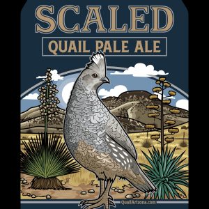 Scaled Quail Sticker