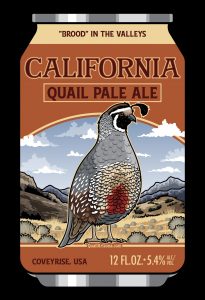 California Quail Sticker