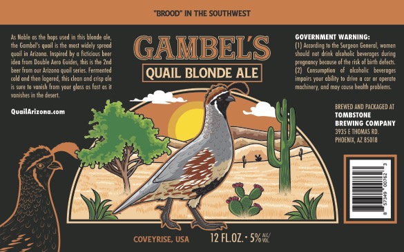 Gambels quail beer