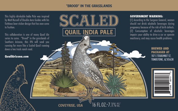 Scaled quail beer